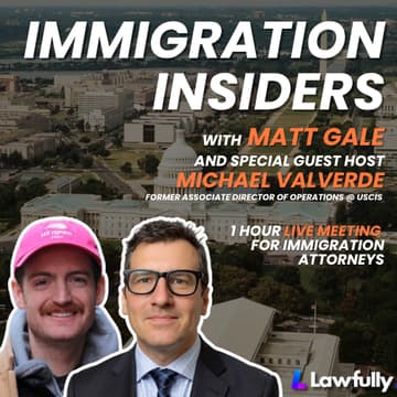 Cover Image for Immigration Insiders with Michael Valverde