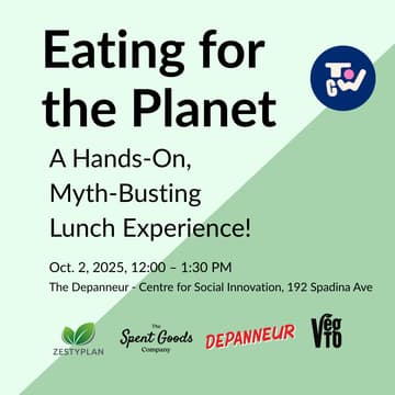 Cover Image for Eating for the Planet: A Hands-On, Myth-Busting Lunch Experience