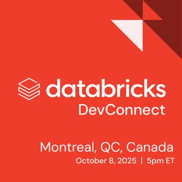 Cover Image for Databricks DevConnect | Montreal