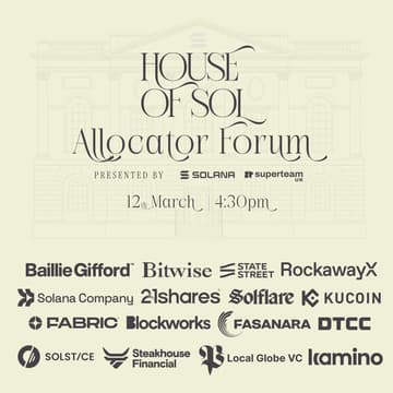 Cover Image for House of Sol Presents: Allocator Forum
