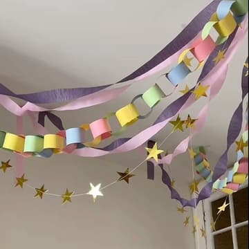 Cover Image for art club: paper chain garlands