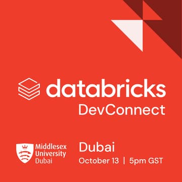 Cover Image for Databricks DevConnect | Dubai