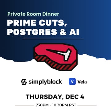 Cover Image for 🔥 Prime Cuts, Postgres & AI: Private Steakhouse Dinner