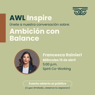 Cover Image for AWL Inspire: Ambición con Balance