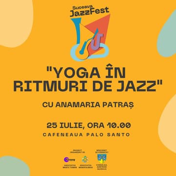 Cover Image for "Yoga în Ritmuri de Jazz" cu Anamaria Patraș