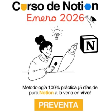 Cover Image for Curso de Notion - Presencial