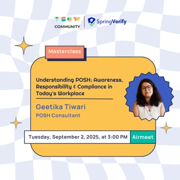 Cover Image for Understanding POSH: Awareness, Responsibility & Compliance in Today’s Workplace