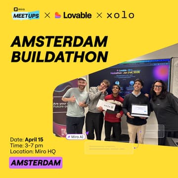 Cover Image for Miro × Lovable BUILDATHON