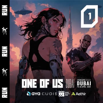 Cover Image for ONE OF US Run & Coffee // Aya, 071Labs, Cudis & Aethir