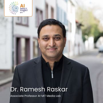 Cover Image for Prof. Ramesh Raskar At IndiaAI Impact Summit