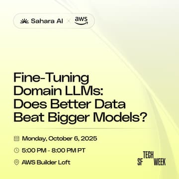 Cover Image for Fine-Tuning Domain LLMs: Does Better Data Beat Bigger Models? – #SFTW
