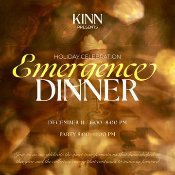 Cover Image for The KINN Holiday Celebration Emergence KINNER