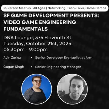 Cover Image for SF Game Development Presents: Video Game Engineering Fundamentals