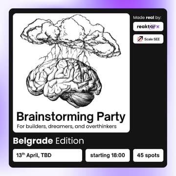 Cover Image for Brainstorming Party - Belgrade