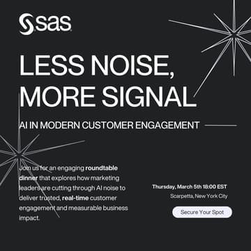 Cover Image for Less Noise, More Signal | Dinner Roundtable