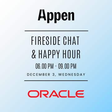 Cover Image for NeurIPS: Appen × Oracle: Fireside Chat and Happy Hour for AI Leaders