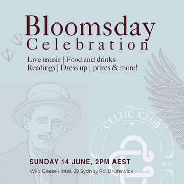 Cover Image for Bloomsday Celebration @ the Geese
