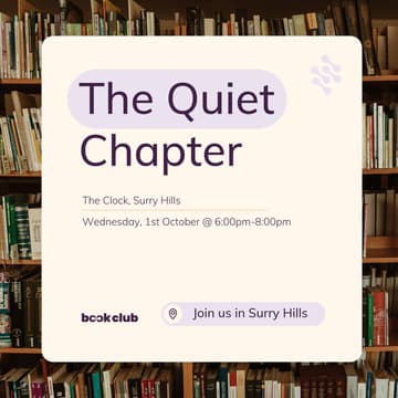 Cover Image for The Quiet Chapter - Sydney