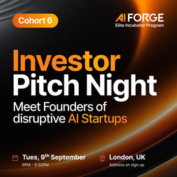 Cover Image for Cohort 6 Investor Pitch Night - Day 1
