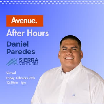 Cover Image for Avenue: After Hours w/ Daniel Paredes