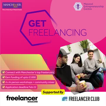Cover Image for Get Freelancing Cohort 4 applications close Feb 22nd! Apply Now!