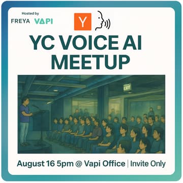 Cover Image for YCS25 Voice AI meetup