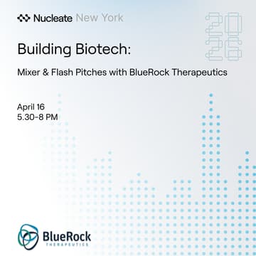 Cover Image for Nucleate NY x BlueRock Therapeutics: Mixer & Flash Pitches