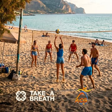 Cover Image for Beach Volley & Chill: sport, mare e relax 🏐 🌊 | Take a Breath