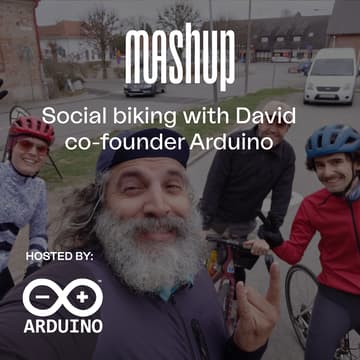Cover Image for Social biking with David co-founder Arduino at Mashup