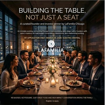 Cover Image for Building the Table: A LaFamilia Founder/Investor Night
