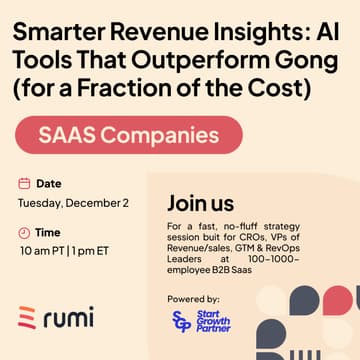 Cover Image for Smarter Revenue Insights: AI Tools That Outperform Gong (for a Fraction of the Cost)