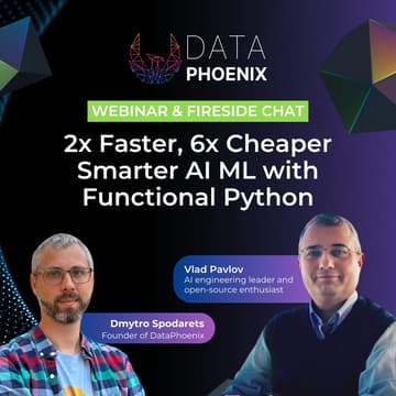 Cover Image for Faster. Cheaper. Smarter AI ML with Functional Python (Session for Americas & Europe)