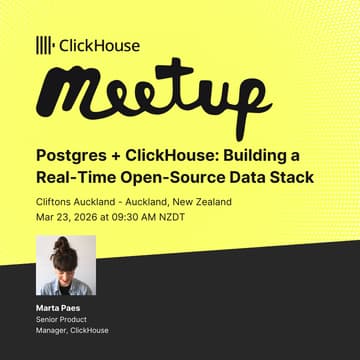 Cover Image for Postgres + ClickHouse: Building a Real-Time Open-Source Data Stack