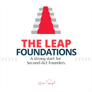 Cover Image for Entrepreneurship as your Second Act - Shaping your Idea