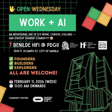 Cover Image for Open Wednesday: WORK + AI @ Benilde HiFi
