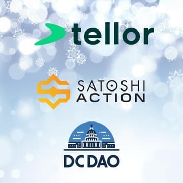 Cover Image for Holiday Party with Tellor, Satoshi Action Fund, and DC DAO