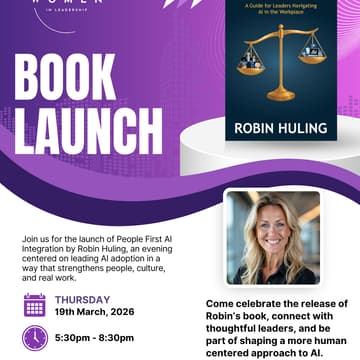 Cover Image for People First AI Integration Book Launch Party