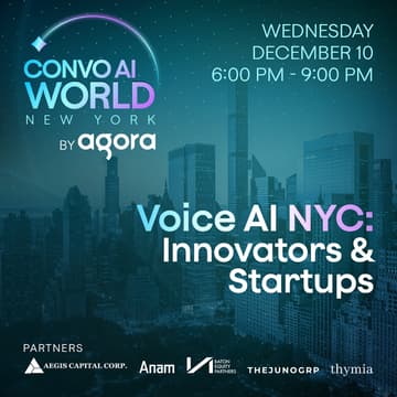 Cover Image for Voice AI NYC: Innovators and Startups