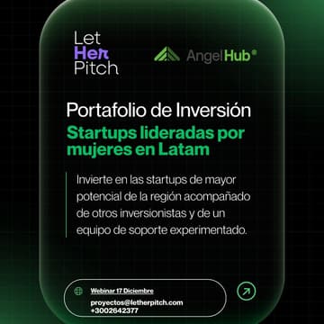 Cover Image for Portafolio Let Her Pitch by AngelHub