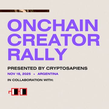 Cover Image for Onchain Creator Rally: Argentina