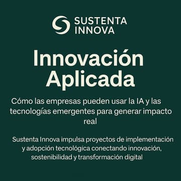 Cover Image for Sustenta Innova: Innovación Aplicada para un Futuro Sostenible