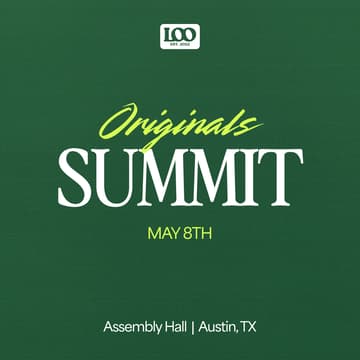 Cover Image for Originals Summit // Austin 2026