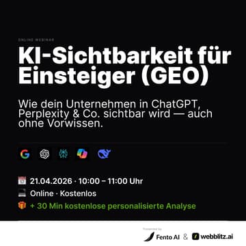 Cover Image for KI Sichtbarkeit für Beginner