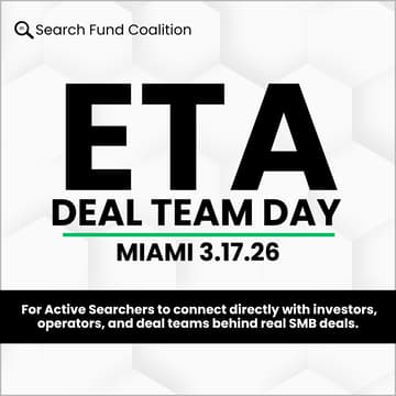 Cover Image for ETA Deal Team Day: Miami