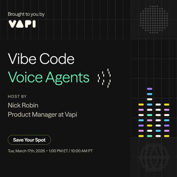 Cover Image for Vibe Code Voice Agents