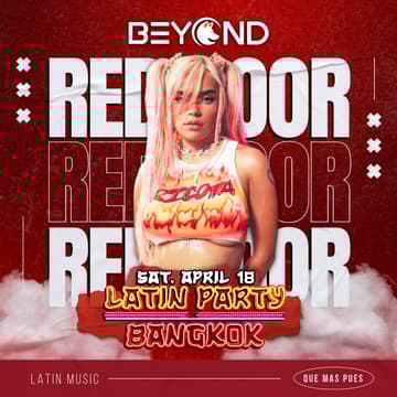 Cover Image for LATIN PARTY 🔥 • APRIL 18 • The Red Door • Beyond BKK