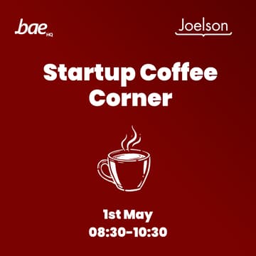 Cover Image for Startup Coffee Corner with Bae HQ x Hercules