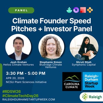 Cover Image for Pitching Climate: Founders and Funders