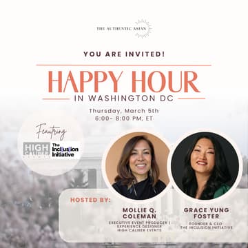 Cover Image for Happy Hour in DC with Grace Yung Foster and Mollie Q. Coleman