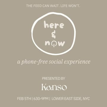 Cover Image for Here & Now: A Phone-Free Experience (NYC)